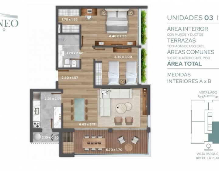 Apartamento 2 dormitorios Carrasco a estrenar