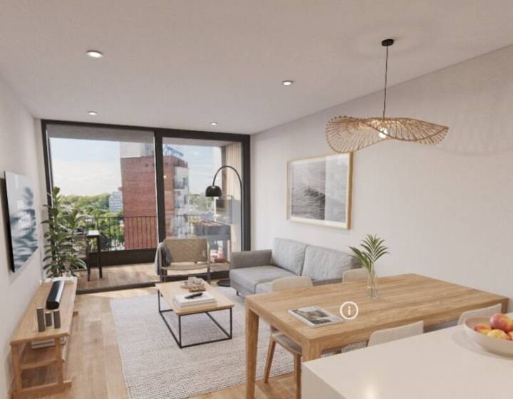 Venta apartamento de 1 dormitorio en pozo