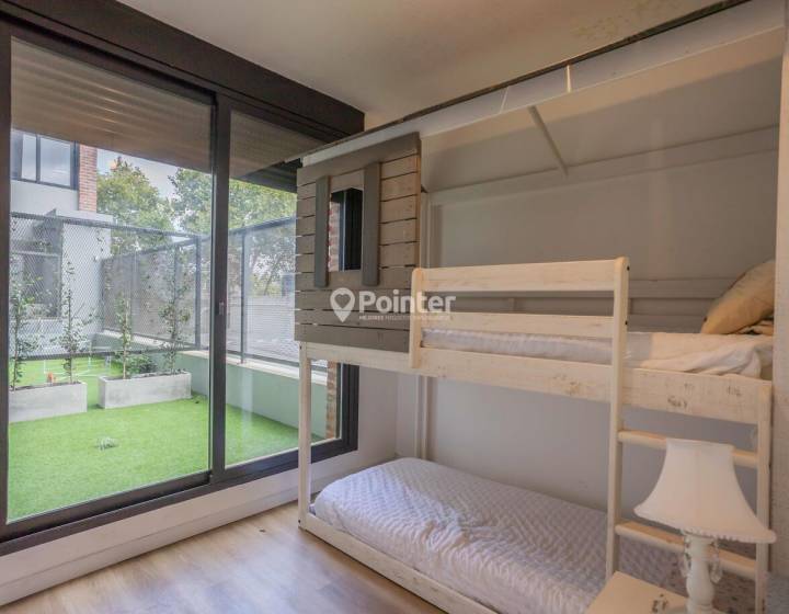 Apartamento de 2 dormitorios con patios