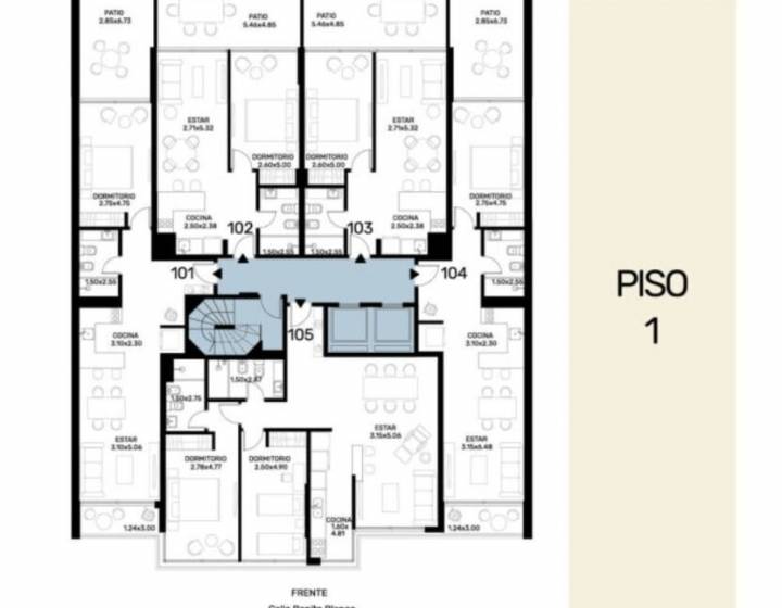 Apartamento 1 dormitorio en pozo punta carretas