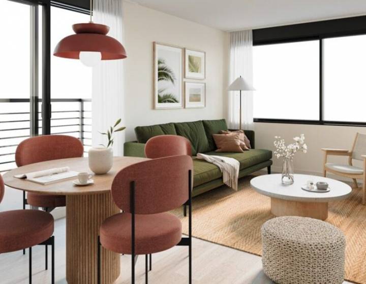 Apartamento tres dormitorios a estrenar Julio 2027 en el Centro (Nostrum Uruguay)