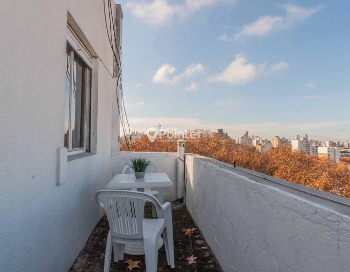 Alquiler monoambiente con vistas despejadas Cordon Sur