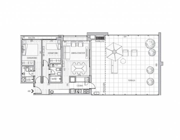 Venta | Apartamento 2 dormitorios | Bil&uacute; Riviera | Rambla de Carrasco