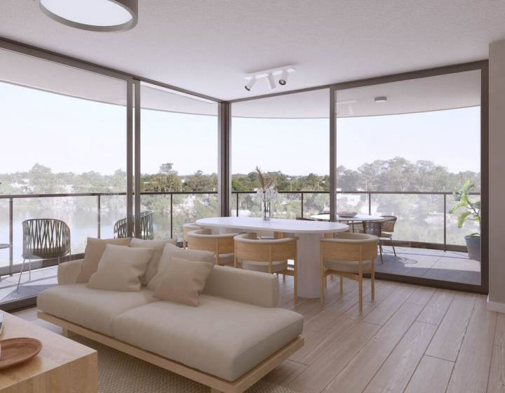 Apartamento de un dormitorio con vista al lago, entrega 2027 - More Botavara