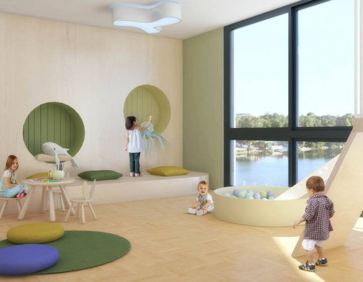 Apartamento de un dormitorio con vista al lago, entrega 2027 - More Botavara