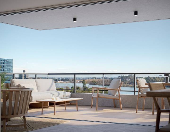 Apartamento 3 dormitorios vista al lago, entrega 2028