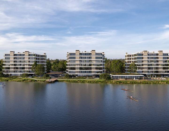 Apartamento 3 dormitorios vista al lago, entrega 2028