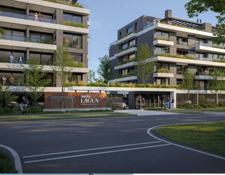 Apartamento dos dormitorios sobre el lago a estrenar en 2028