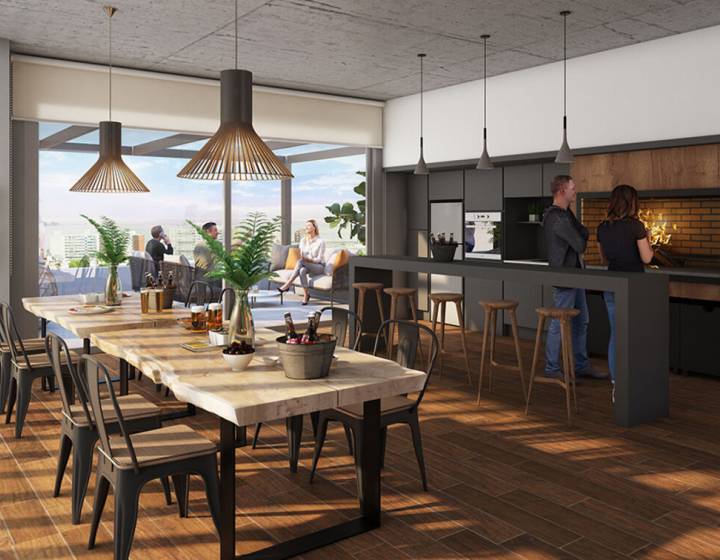 Apartamento de  un dormitorios a estrenar