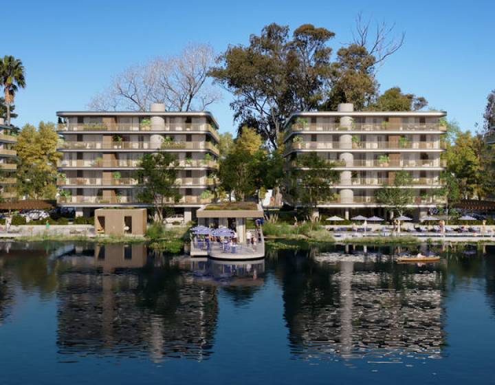Apartamento un dormitorio sobre el lago