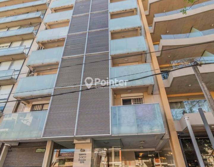 ALQUILER APARTAMENTO POCITOS NUEVO UN DORMITORIO CON COCHERA