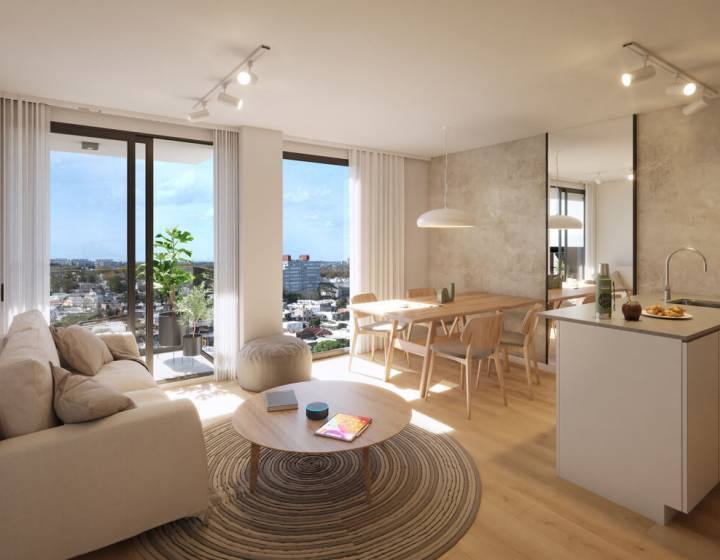 01 VISTA &ndash; APARTAMENTOS EN VENTA EN LA BLANQUEADA, MONTEVIDEO
