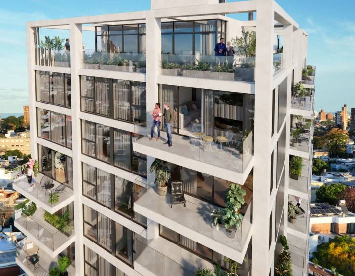 01 VISTA &ndash; APARTAMENTOS EN VENTA EN LA BLANQUEADA, MONTEVIDEO
