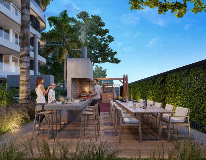 Apartamento tres dormitorios sobre Rambla Costanera