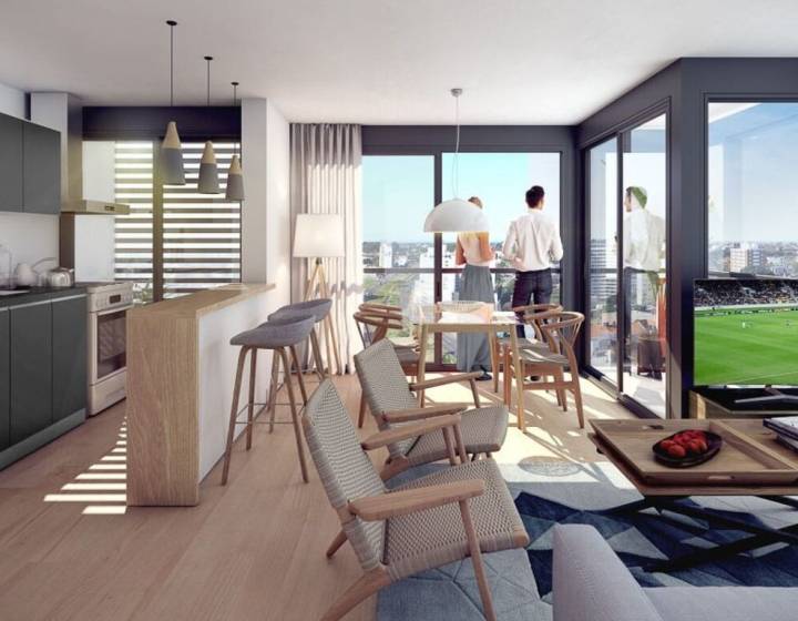 APARTAMENTO DE 2 DORMITORIOS- MALV&Iacute;N