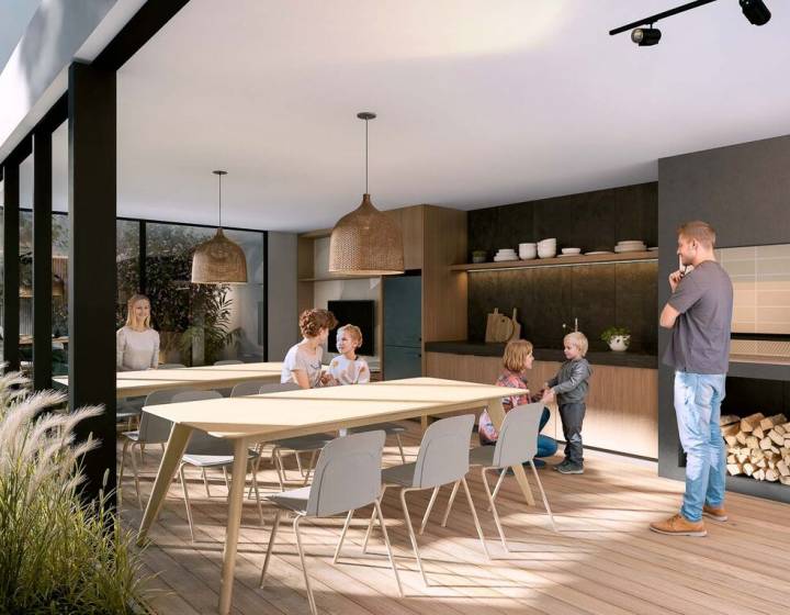 Apartamento 2 Dorm en Pozo | More Pocitos | G&oacute;mez Platero | Entrega 2028