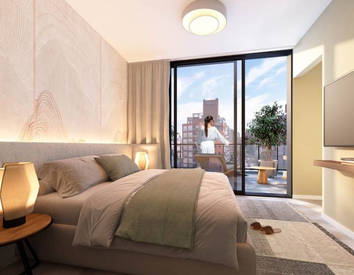 Apartamento 2 Dorm en Pozo | More Pocitos | G&oacute;mez Platero | Entrega 2028
