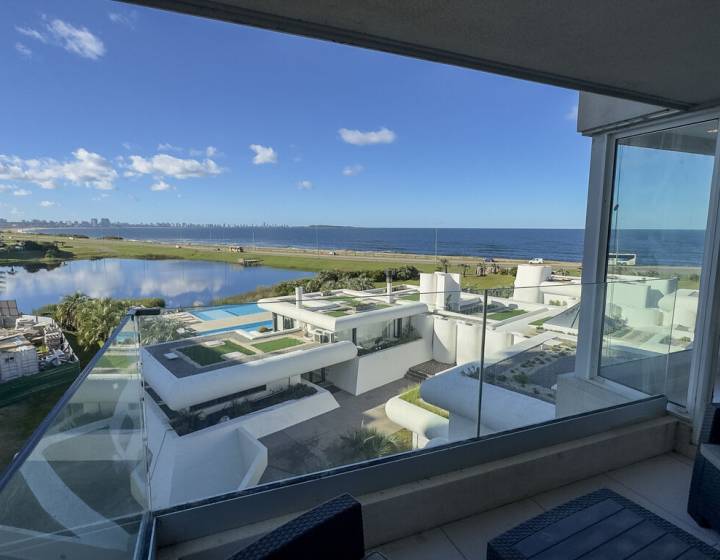 Alquiler invernal Apartamento 3 dormitorios Playa Mansa - Poseidon Laguna
