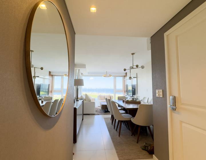 Alquiler invernal Apartamento 3 dormitorios Playa Mansa - Poseidon Laguna