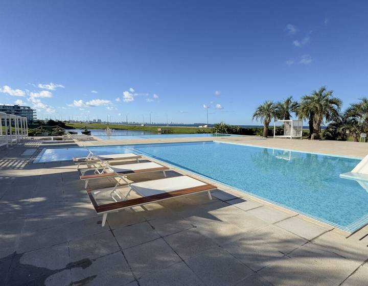 Alquiler invernal Apartamento 3 dormitorios Playa Mansa - Poseidon Laguna