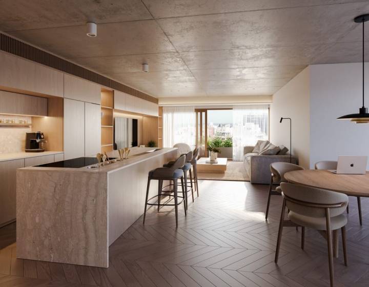 APARTAMENTO RESIDENCIAL DE 3 DORMITORIOS EN PUNTA CARRETAS