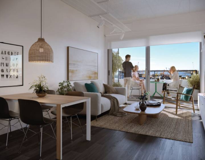 Apartamento de 1 dormitorio con terraza en Ciudad Vieja