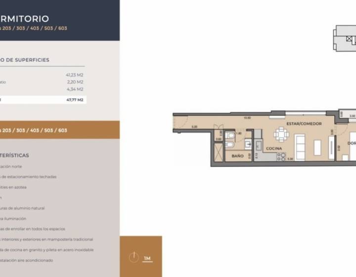 Alquilo Apartamento De 1 Dormitorio Con Terraza Hacia El Norte, Barbacoa, Parque Rod&oacute;