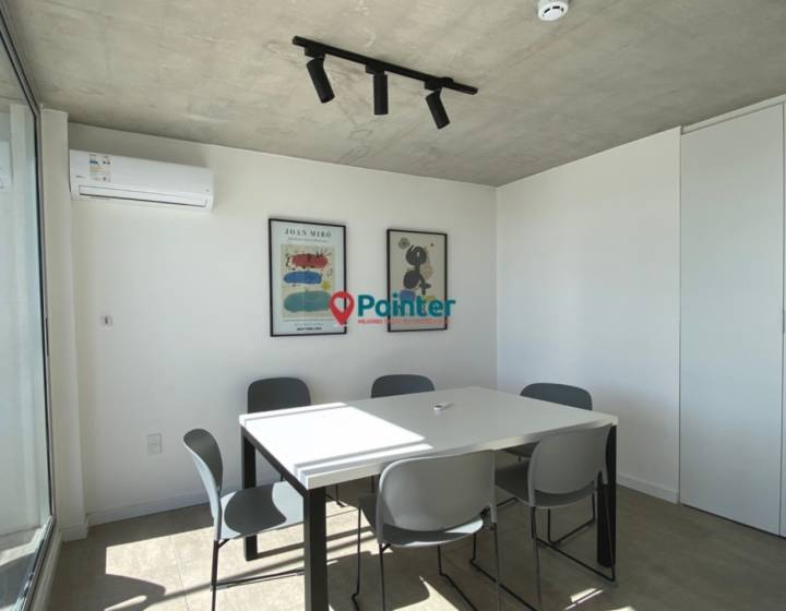 Alquilo Apartamento De 1 Dormitorio Con Terraza Hacia El Norte, Barbacoa, Parque Rod&oacute;