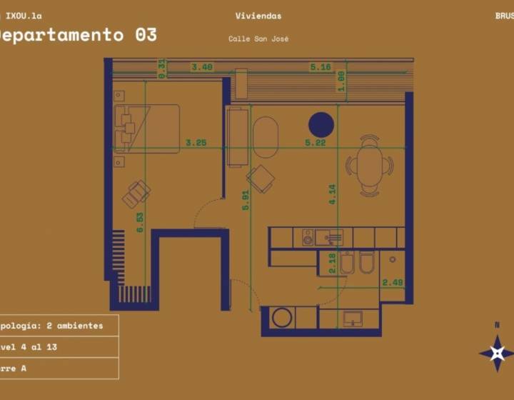 Venta Apartamento 1 dormitorio en el Centro
