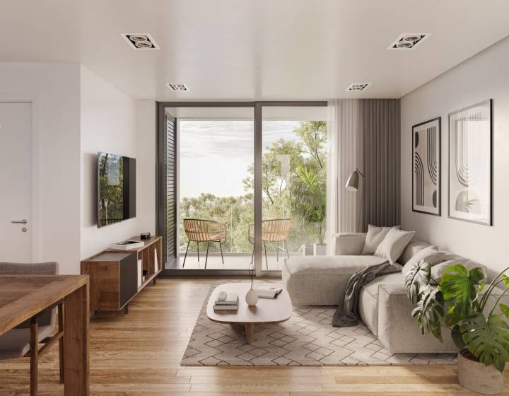 Apartamento de 1 dormitorio a estrenar en Palermo