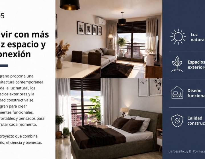 APARTAMENTOS EN LIMITE LA BLANQUEADA.PARQUE BATLLE A PRECIO DE LANZAMIENTO !