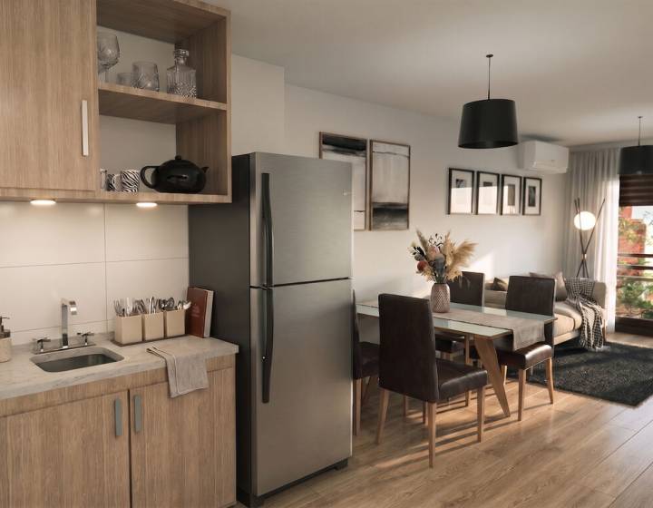 Apartamento de un dormitorio en Parque Batlle