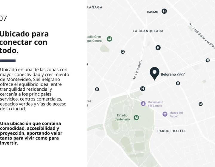 Apartamento 2 dormitorios Parque Batlle/La Blanqueada.