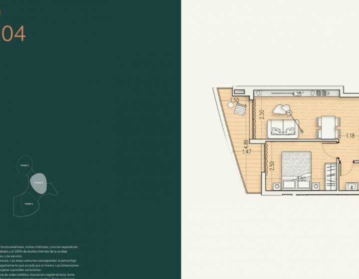 Apartamento un dormitorio Lanzamiento - USD 15.000 + cuotas