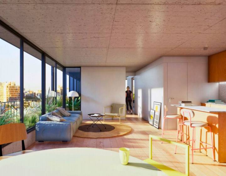 Apartamentos con amenities en Punta Carretas