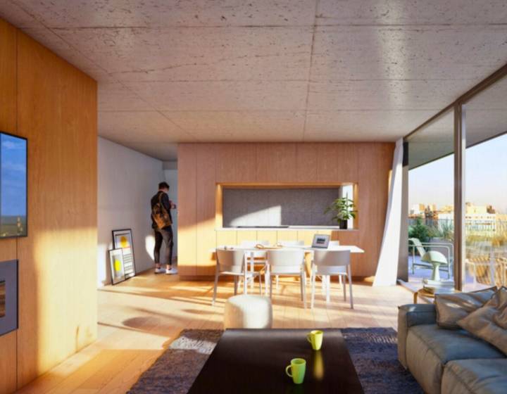 Apartamentos con amenities en Punta Carretas