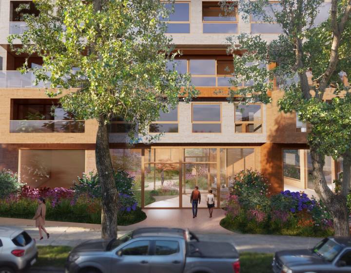 Apartamentos de 3 y 4 dormitorios frente a Parque Villa Biarritz | Arquitectura internacional
