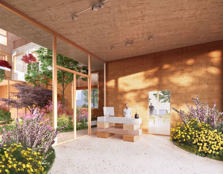 Apartamentos de 3 y 4 dormitorios frente a Parque Villa Biarritz | Arquitectura internacional