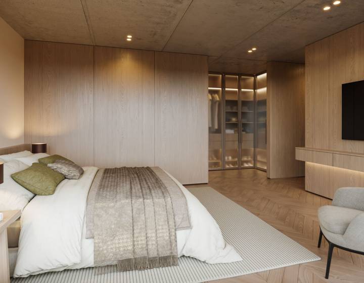 Apartamentos de 3 y 4 dormitorios frente a Parque Villa Biarritz | Arquitectura internacional