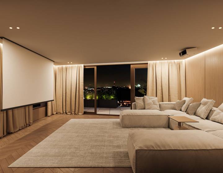Apartamentos de 3 y 4 dormitorios frente a Parque Villa Biarritz | Arquitectura internacional