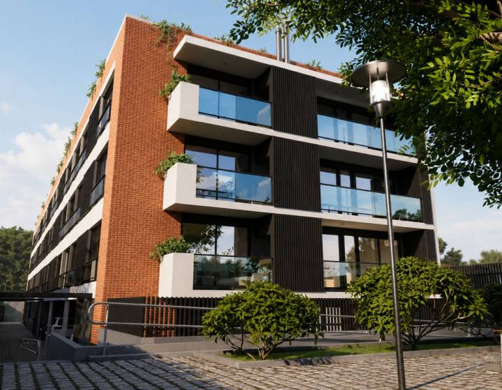 Apartamento de 1 dormitorio con patio y garaje en Punta Gorda