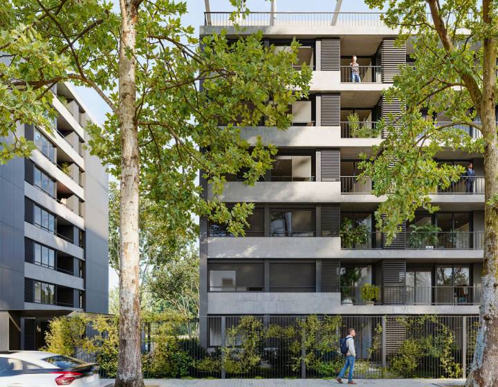 Apartamento 1 dormitorio con terraza en el Prado