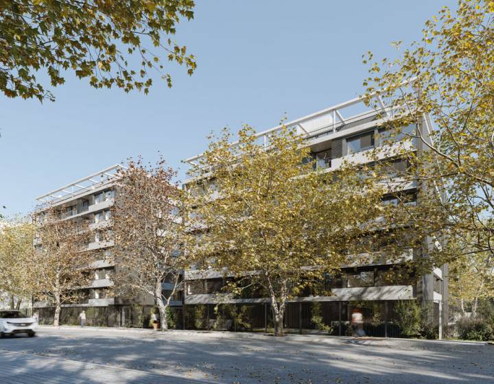 Apartamento 1 dormitorio con terraza en el Prado