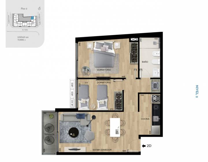 Venta Apartamento 2 Dormitorios en Malv&iacute;n