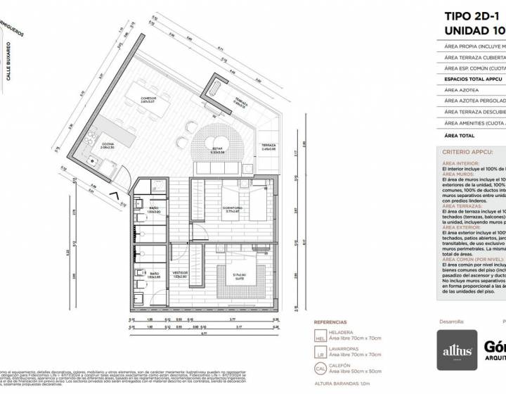Apartamento en pozo 2 dormitorios en Pocitos