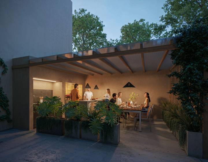 Apartamento en Venta 1 Dormitorio con Balcon, Tres Cruces