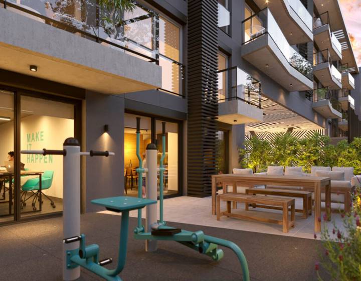 Apartamento de dos dormitorios con patio privado y renta activa &mdash; oportunidad inversi&oacute;n