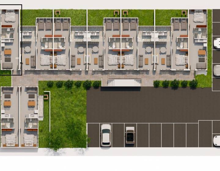 Alquiler anual apartamento a estrenar 1 dormitorio con cochera Maldonado
