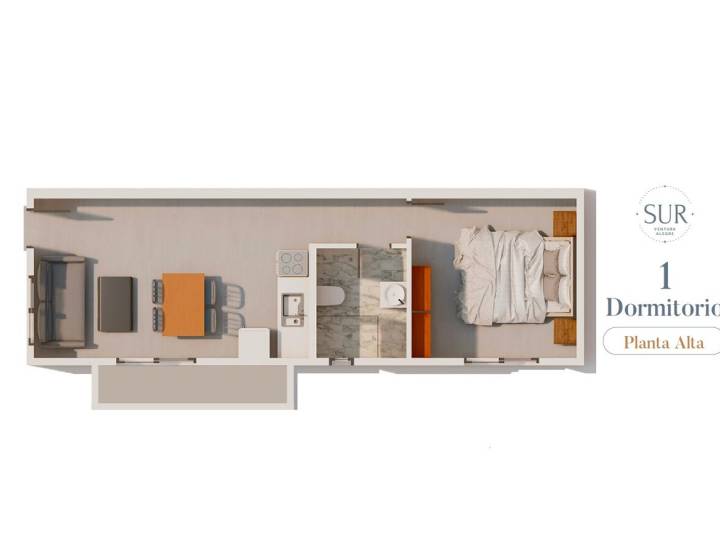 Alquiler anual apartamento a estrenar 1 dormitorio con cochera Maldonado