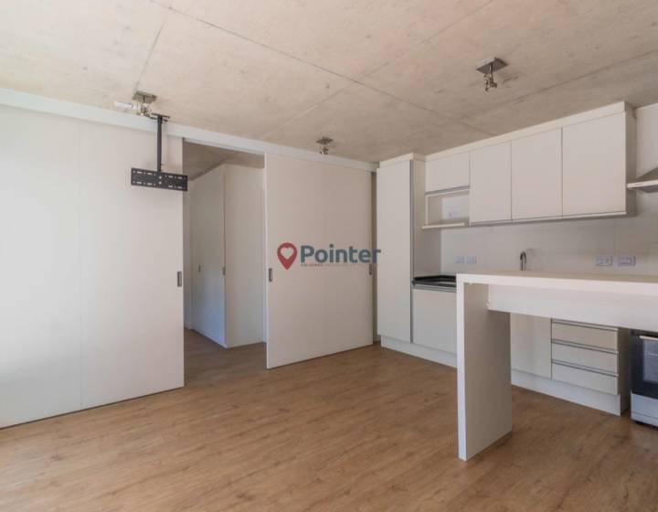 Alquilo apartamento de 1 dormitorio tipo loft, patio con parrillero, Punta Carretas